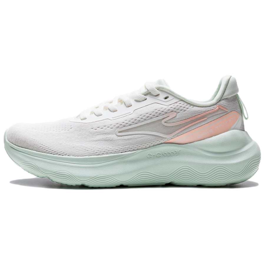 Erke Breathable Lightweight Breathable And Lightweight Low top Training Shoes Women's White Green