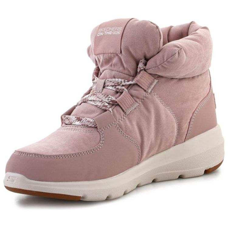 Skechers ON THE GO Thermal Short Snow Boots Women's Light Purple