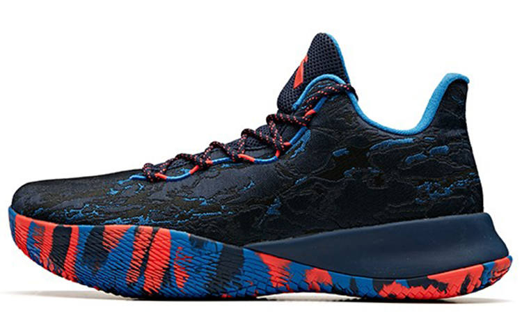 Anta Pallas Mid top Basketball Shoes Men's Blue