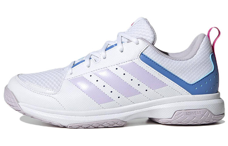 Adidas Adidas Ligra 7 Indoor Shoes 'Cloud White / Blue Fusion' Women's