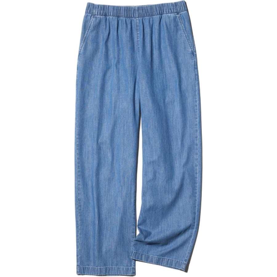 UNIQLO Jeans Women's Royal Blue Moderate Straight Fit Pants