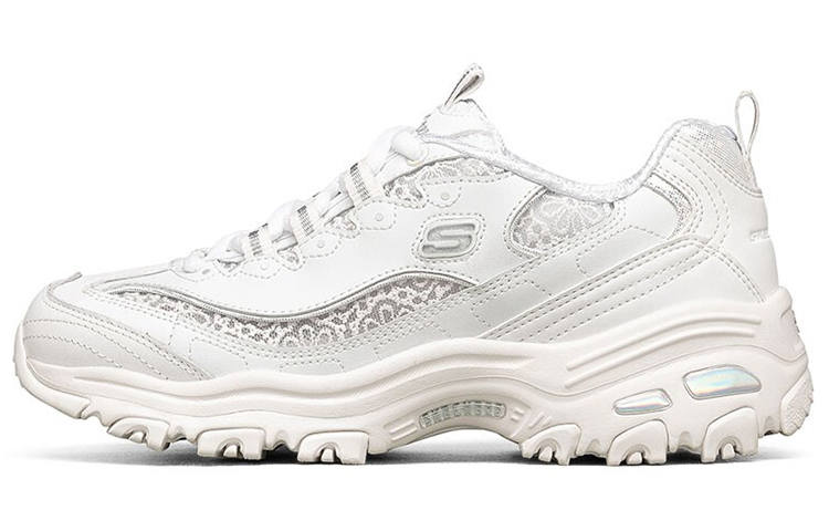 Skechers D Lites 1.0 Running Shoes White Women's
