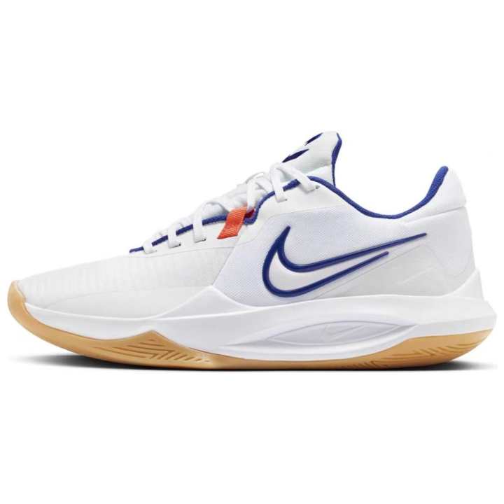 Nike Nike Precision 6 Fabric Low top Basketball Shoes Men's White