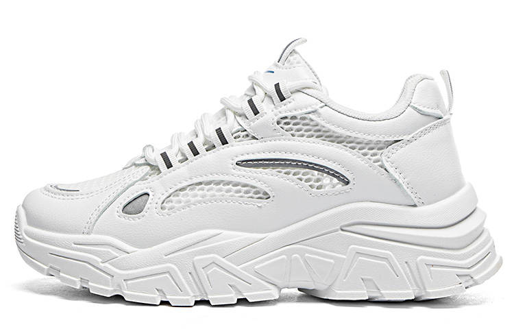 WARRIOR Warrior Breathable And Lightweight Low top Chunky Sneakers Unisex White