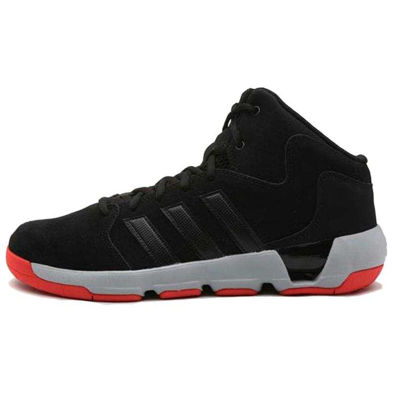 Adidas Adidas Slip Resistant Abrasion Resistant Mid top Basketball Shoes Men's Black