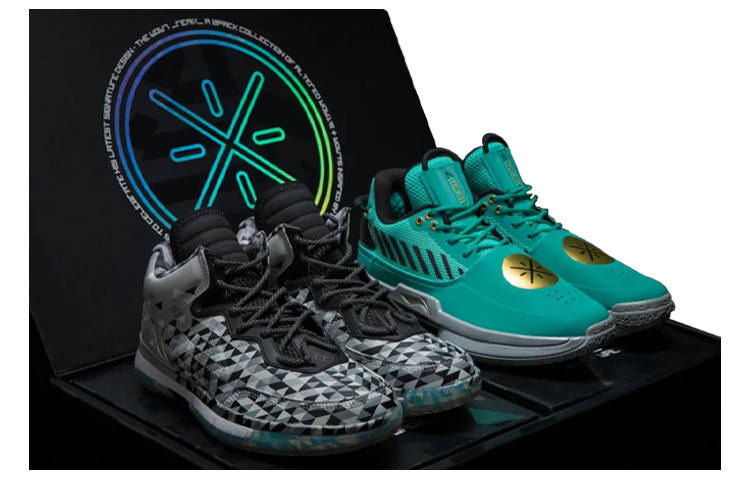 Li-Ning Li Ning Way Of Wade Remix 4/6 Synthetic Leather, Textile Set Slip Resistant Abrasion Resistant Cushioning Rebound