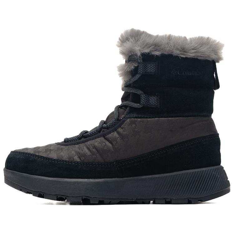 Columbia Sportswear Thermal Abrasion Resistant Slip Resistant Short Snow Boots Women's Black
