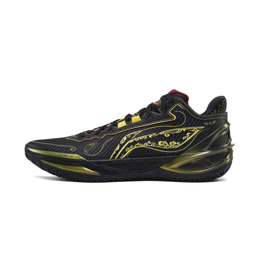Li-Ning Li Ning Blade 6 Low top All around Basketball Shoes Men's Black Gold