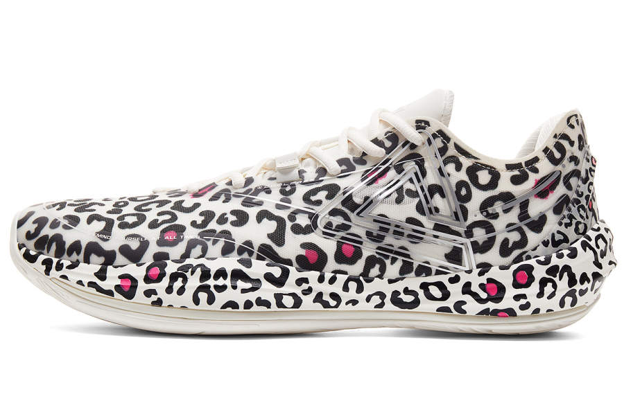 PEAK Light And Agile 3.0 Basketball Shoes Men's Low Top White/Black/Rose Red