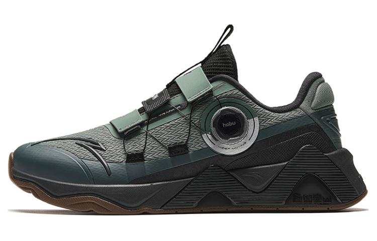 Anta Wuer Tai Shan Pro Abrasion Resistant Support Balance Impact Resistant Low top Training Shoes Men's Asphalt Gray