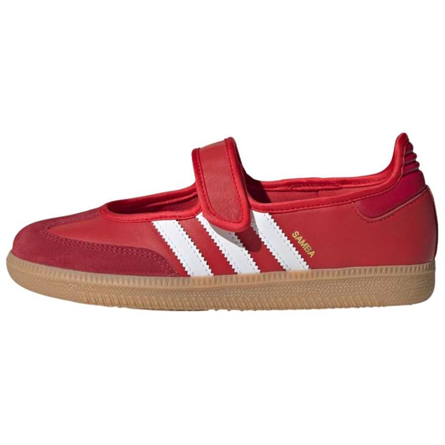 Adidas Originals Samba Jane Comfortable Mary Jane Shoes Women's Red