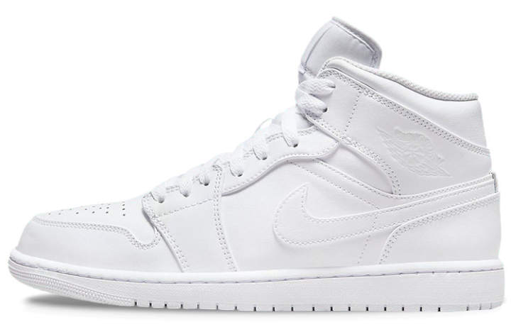 Jordan Air Jordan 1 Mid 'Triple White' 2022