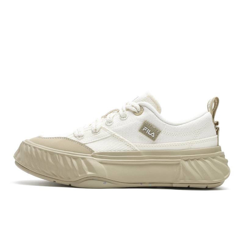 FILA Fosso Low top Canvas Shoes Women's Milk White