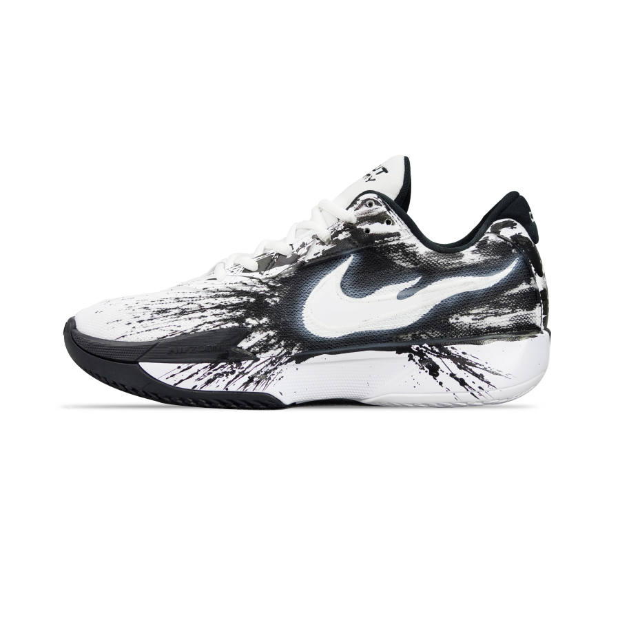 Nike Nike Air Zoom G.T. Cut Academy Cushioning Slip Resistant Abrasion Resistant Mid top Basketball Shoes Men's Black White