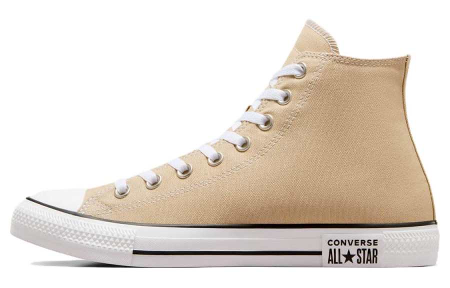 Converse All Star High top Canvas Shoes Unisex Beige Yellow