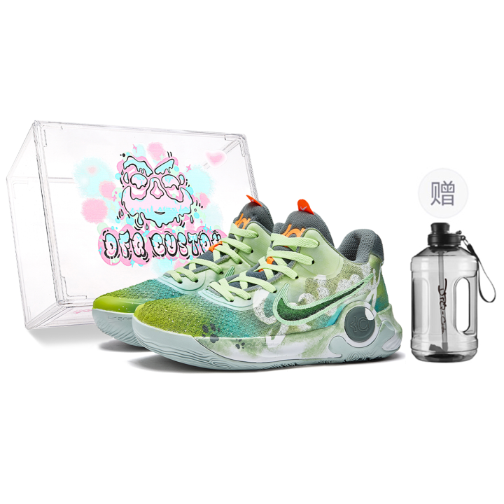 Nike Nike Trey 5 Da Vinci Custom, Box, Spring Letter Slip Resistant Slip Resistant Mid top Basketball Shoes Unisex Green