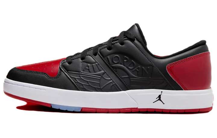 Jordan Jordan Nu Retro 1 Low Black White Varsity Red