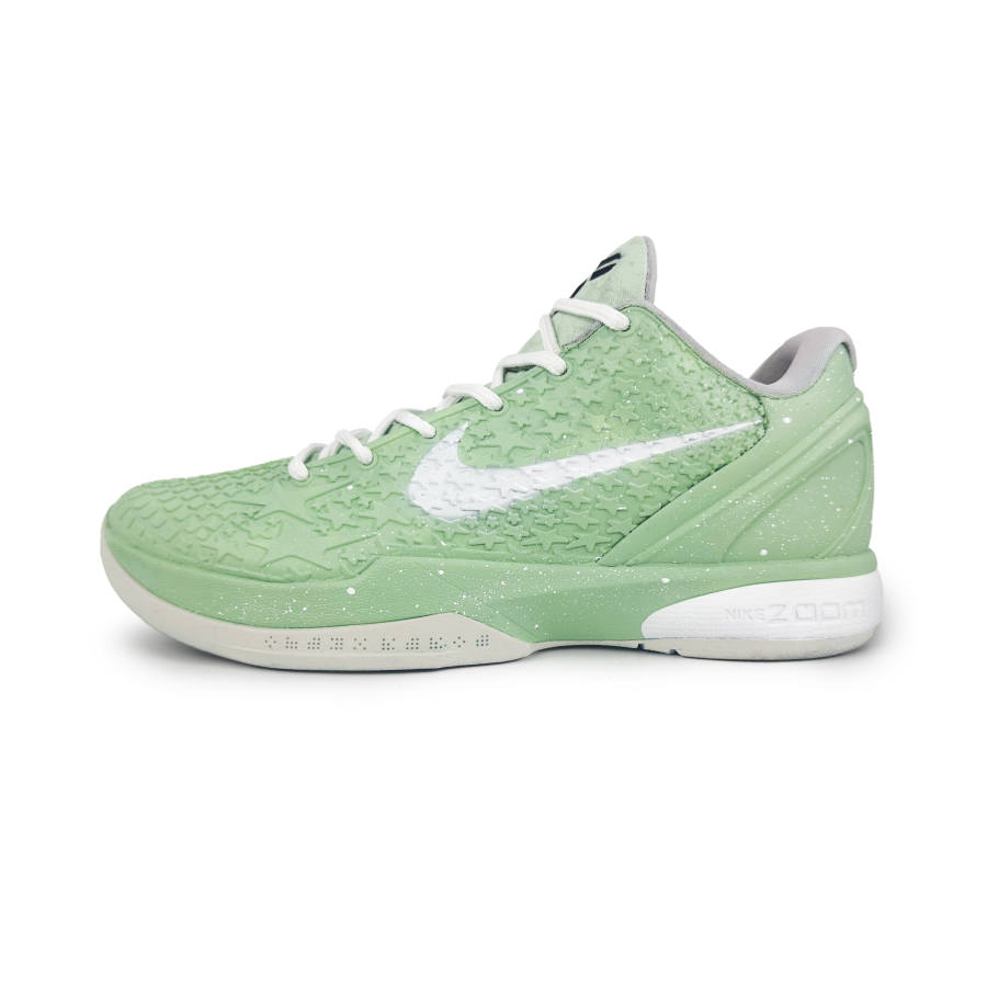 Nike Nike Zoom Kobe 6 Green Apple Game Ready Cushioning Slip Resistant Abrasion Resistant Low top Basketball Shoes Men's