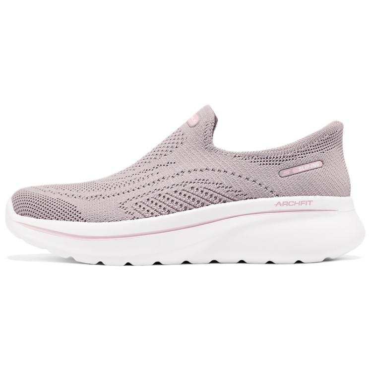 Skechers Women's GO WALK Breathable Lightweight Walking Shoes Women's Pink White