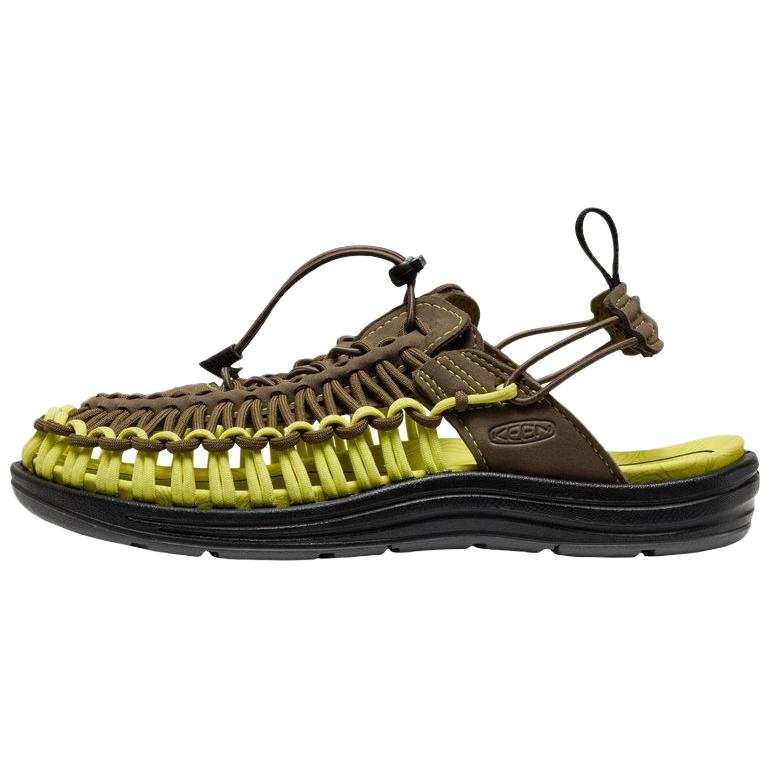 Keen x Metalwood UNEEK 2 Classic And Versatile River Trekking Shoes Unisex Brown Yellow