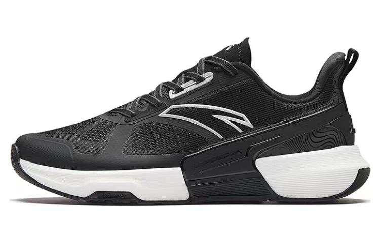 Anta Sports Cushioning Waterproof Low top Training Shoes Men's Black