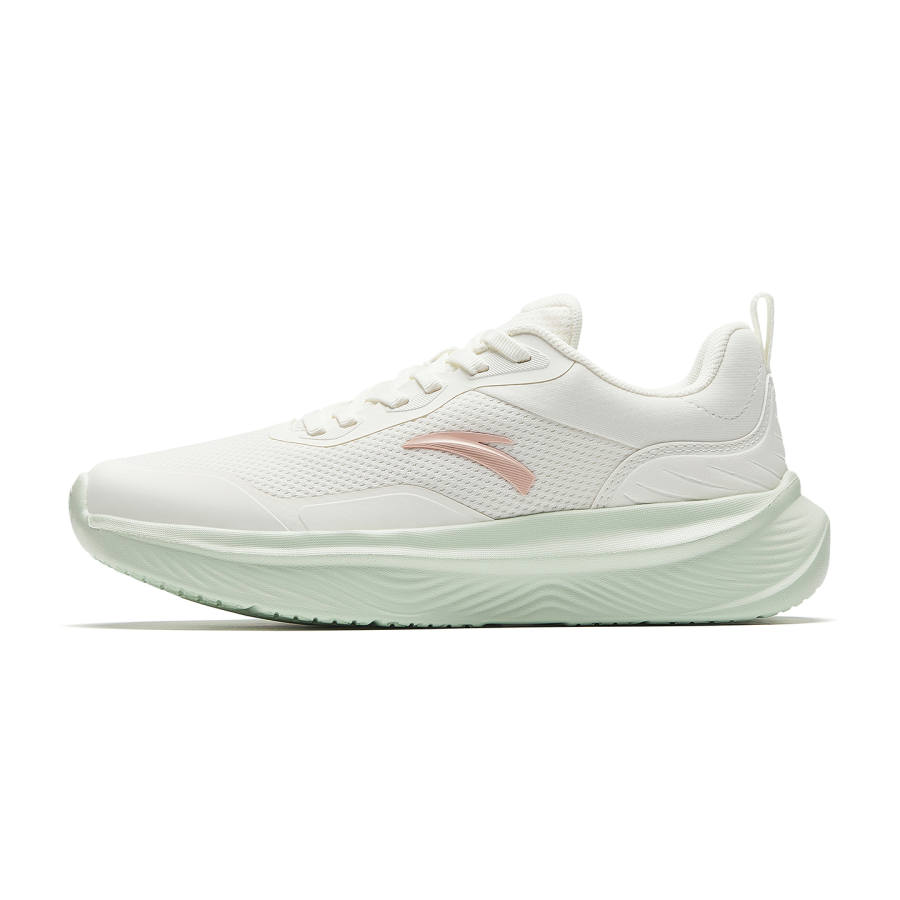 Anta Heavenly Fabric Low top Women's Training Athletic Shoes Women's Ivory White