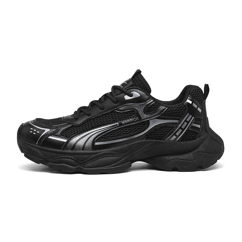 WARRIOR Warrior Textile, Synthetic Leather Low top Chunky Sneakers Men's