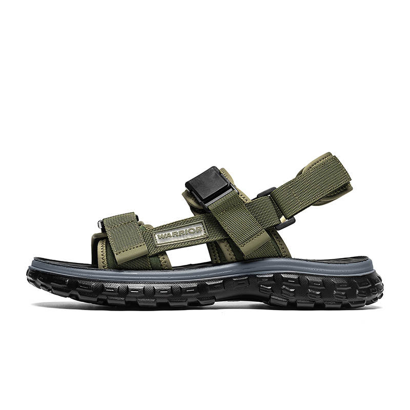 WARRIOR Warrior One Strap Sandals Men's Army Green/Black