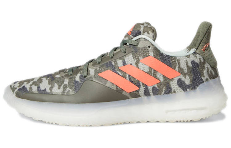Adidas Adidas Fitboost Tennis Shoes Men's Low Top Green Camouflage