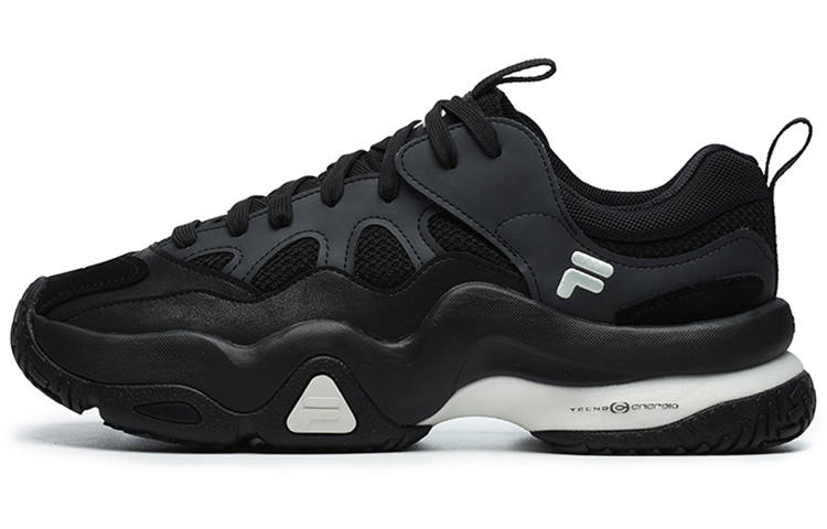 FILA FUSION Scud Shoes 'Black White'