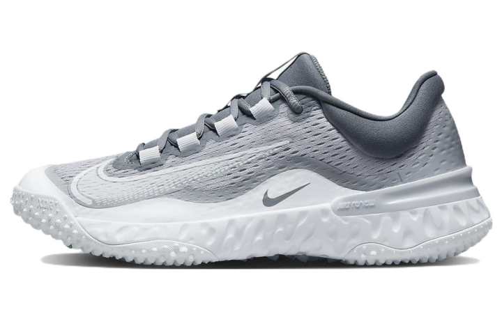 Nike Nike Alpha Huarache Elite 4 Turf Softball Shoes 'Wolf Grey Pure Platinum' Women's