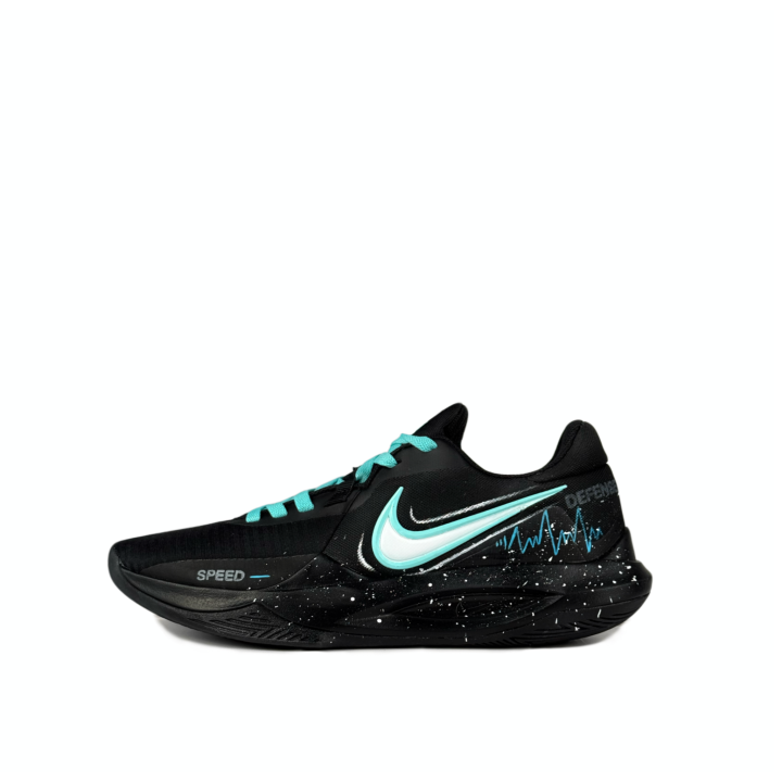 Nike Nike Precision 6 Cushioning, Wear Resistant Low top Basketball Shoes Men's Black
