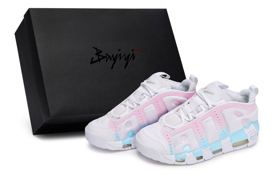 Nike Nike Air More Uptempo 811 Manufacturing, Heartfelt Love, Special Shoe Box Slip Resistant Abrasion Resistant Low top