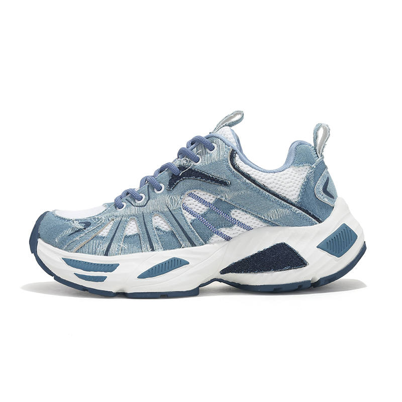 Jifffly Slip Resistant, Abrasion Resistant, Height Increasing Low top Chunky Sneakers Unisex
