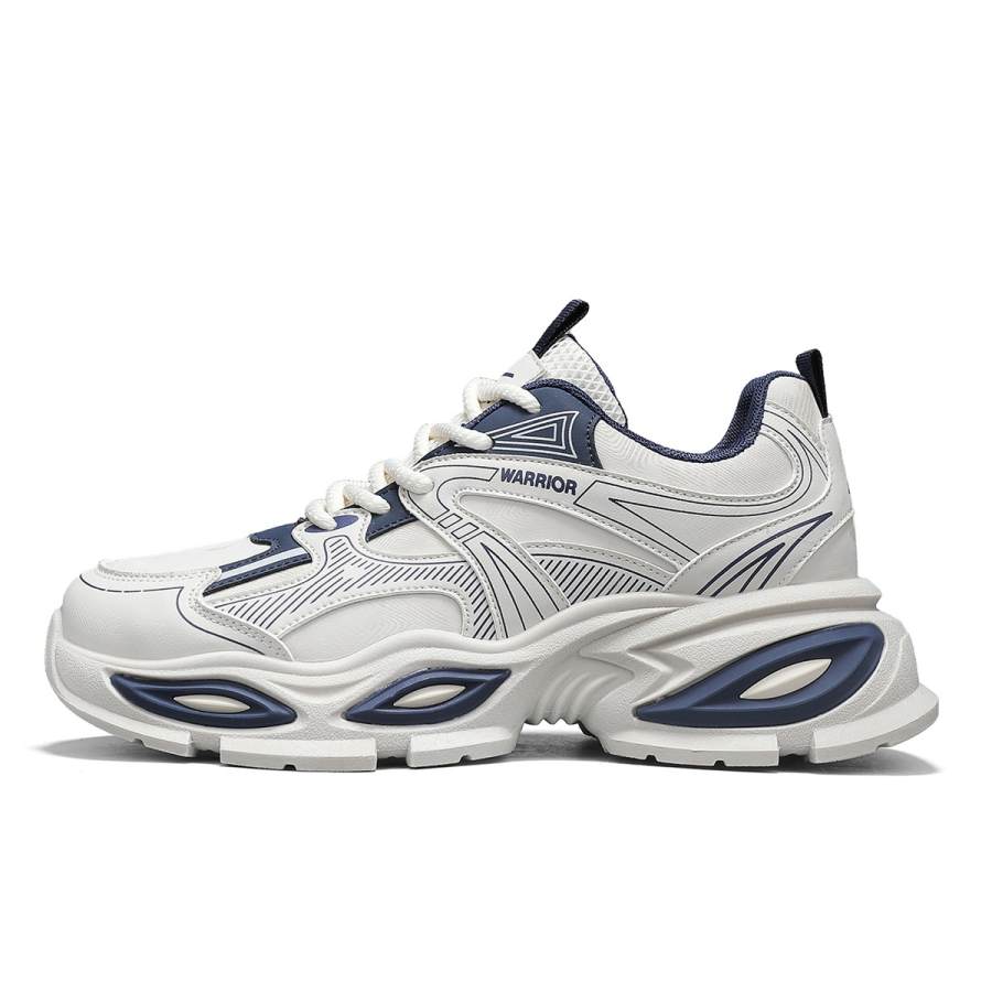 WARRIOR Outdoor Shoes Abrasion Resistant Lightweight Wear resistant And Lightweight Low top Chunky Sneakers Men's