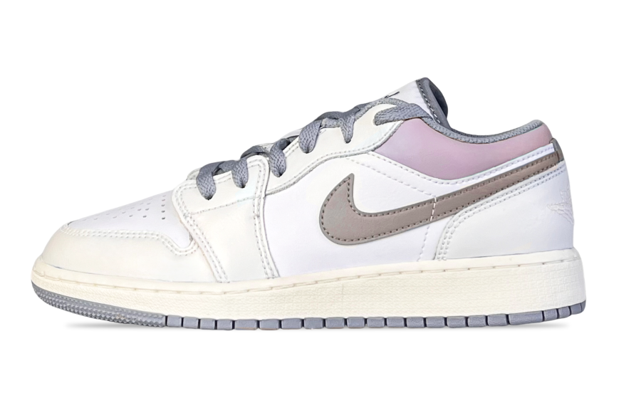 Jordan Jordan Air Jordan 1 Purple Star Whisper Slip Resistant Abrasion Resistant Slip Resistant Abrasion Resistant Low top