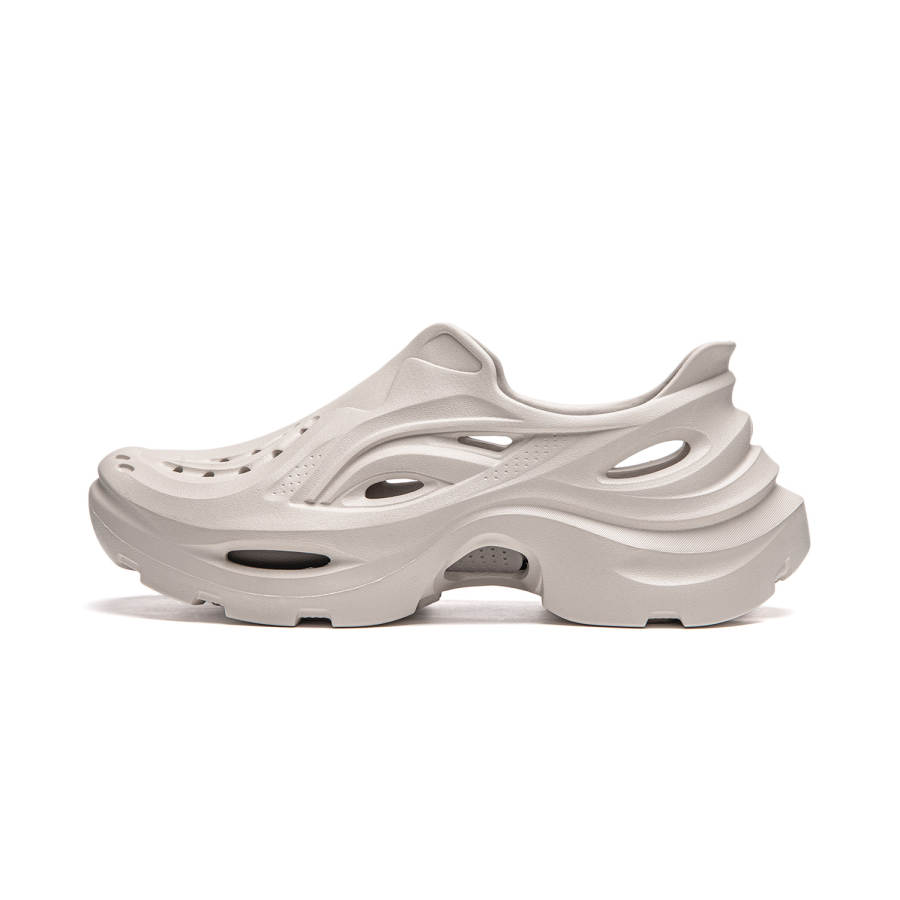 Li-Ning Li Ning Knowledge And Action Breathable And Lightweight River Trekking Shoes Unisex Oat Gray