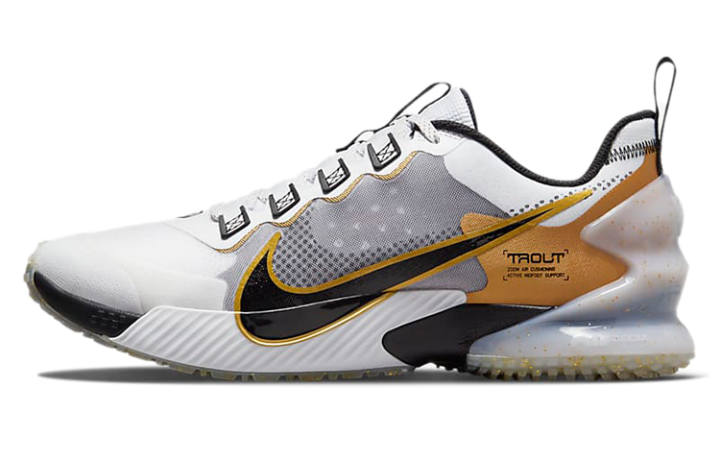 Nike Nike Force Zoom Trout Ltd Tf 'White Metallic Gold'