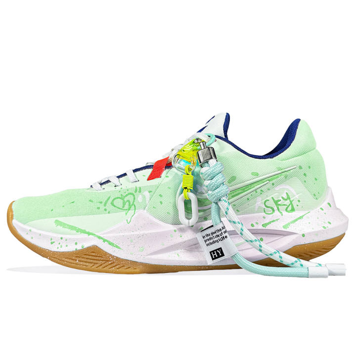 Nike Nike Precision 6 Slip Resistant Abrasion Resistant Low top Basketball Shoes Men's Green