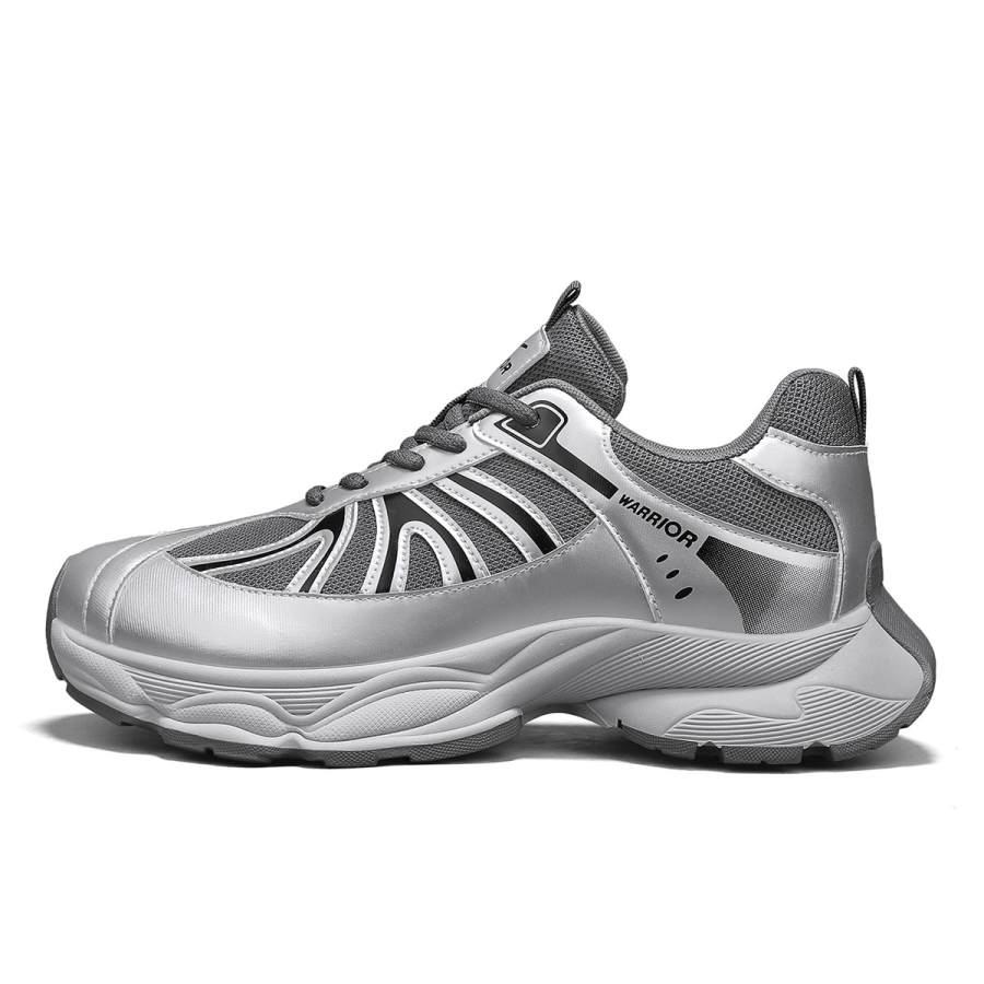 Warrior Cushioning, Abrasion Resistant, Height Increasing Low top Chunky Sneakers Men's