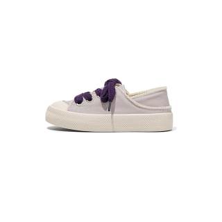 DD&OO Abrasion Resistant Lightweight Balance Low top Canvas Shoes Women's Smoky Purple
