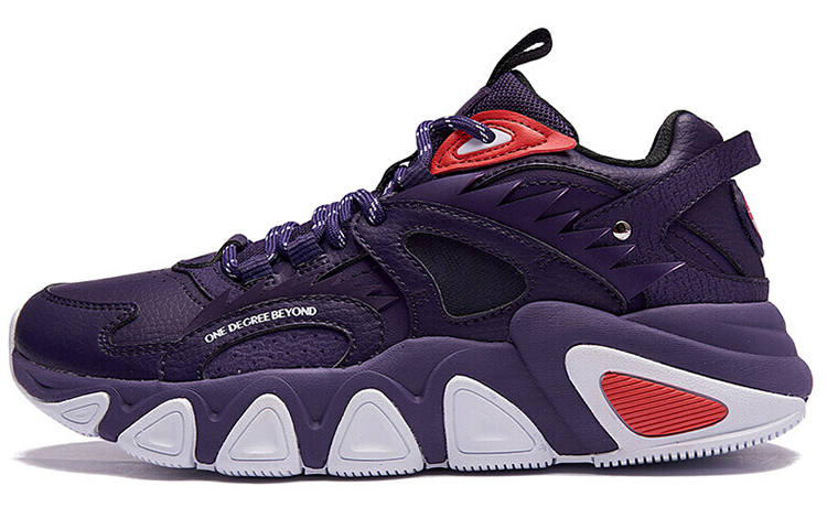 361° Chunky Sneakers Men's Low Top Purple/White