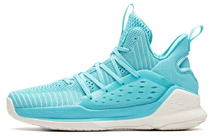 Anta Water Flower 1 KT Thompson Cushioning Slip Resistant Abrasion Resistant Mid top Performance Basketball Shoes Men's