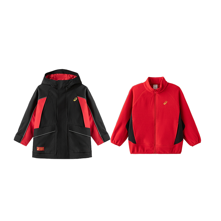 ASICS ASICS Kids Jackets Hooded Thickened