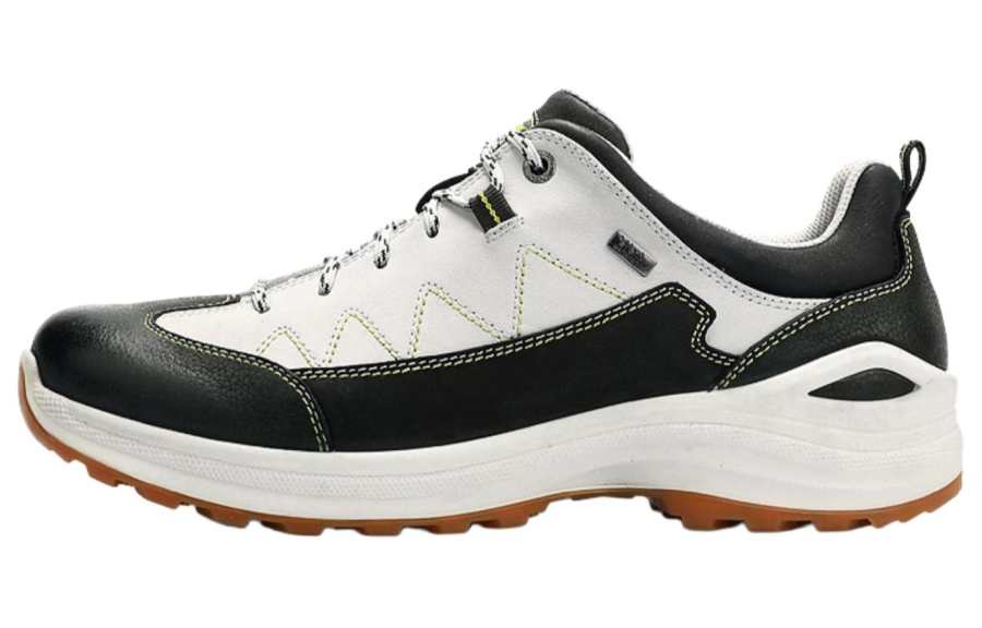 XGN Slip Resistant, Abrasion Resistant, Breathable Low top Hiking Shoes Men's Gray Black