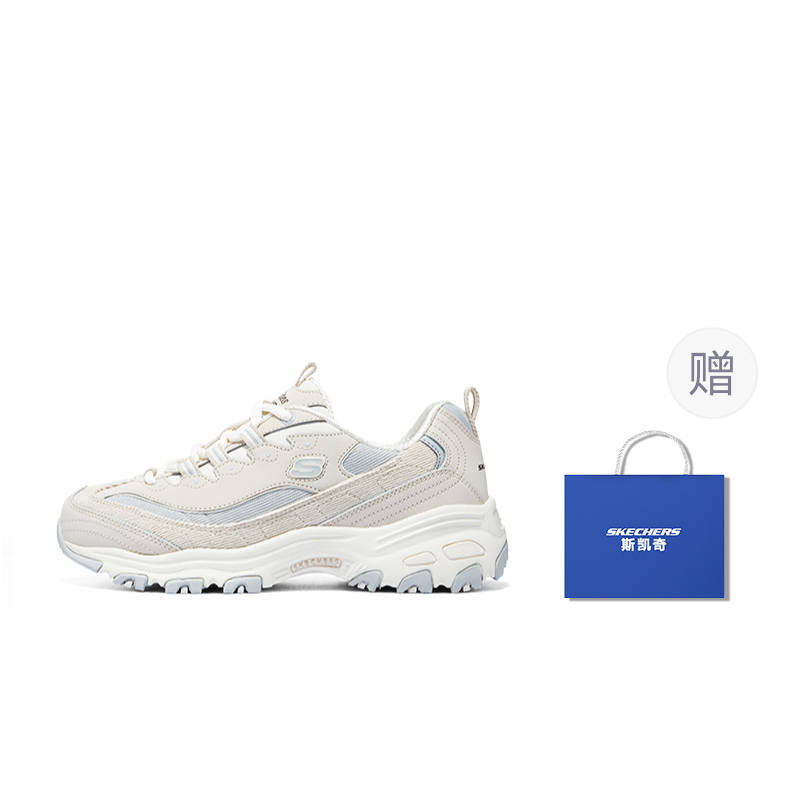 Skechers D'Lites 1.0 Low top Chunky Sneakers Women's White