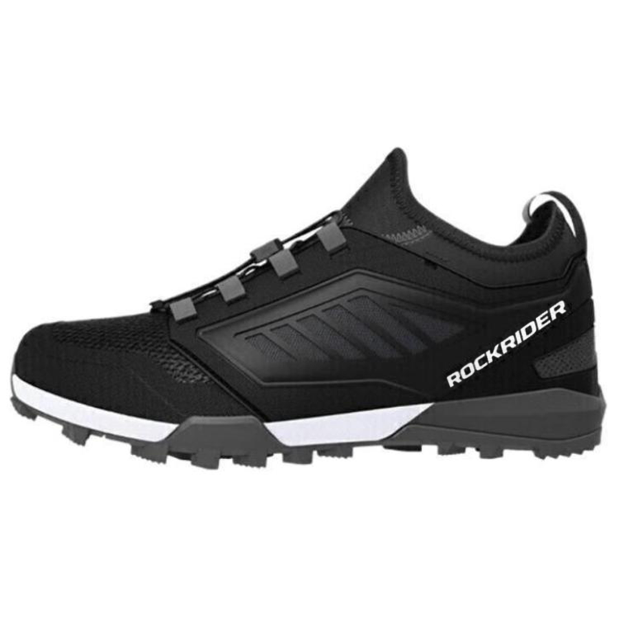 DECATHLON Slip Resistant Abrasion Resistant Low top Cycling Shoes Unisex Black