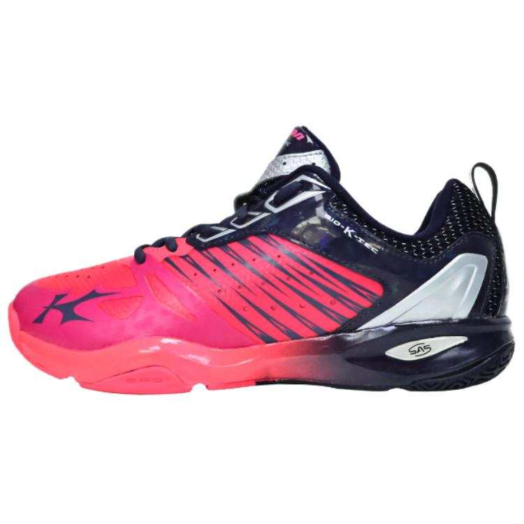 Li-Ning KAISHENG x Li Ning Slip Resistant Abrasion Resistant Low top Badminton Shoes Men's Red Blue
