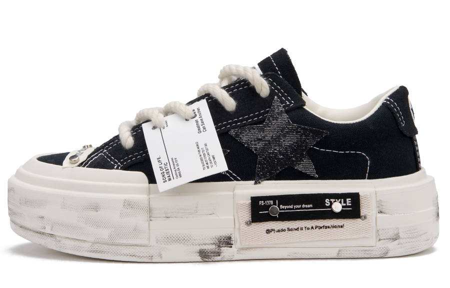 Converse Chuck Taylor All Star Hobo Poet Low top Canvas Shoes Unisex Black