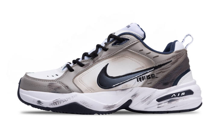 Nike Nike Air Monarch 4 Slip Resistant Low top Chunky Sneakers Unisex Brown